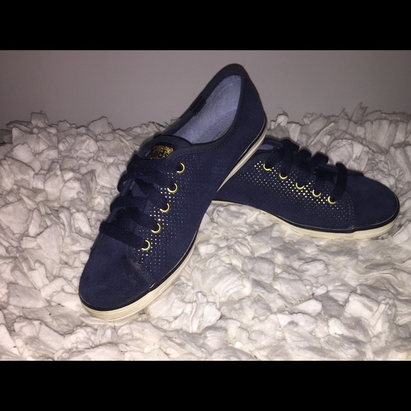 Keds Shoes - Navy/ Gold Keds
